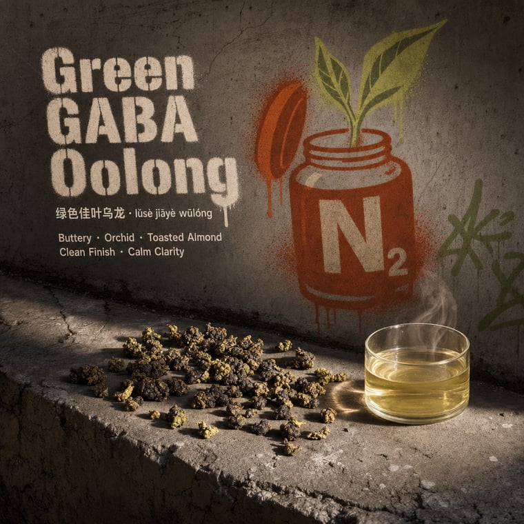 The design — Green GABA Oolong
