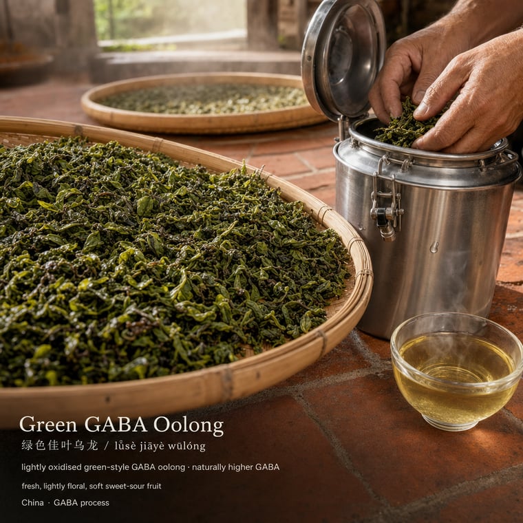 The design — Green GABA Oolong