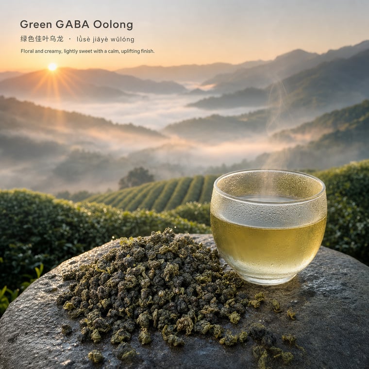 The design — Green GABA Oolong