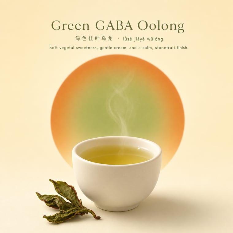 The design — Green GABA Oolong