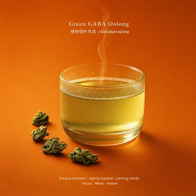 The design — Green GABA Oolong