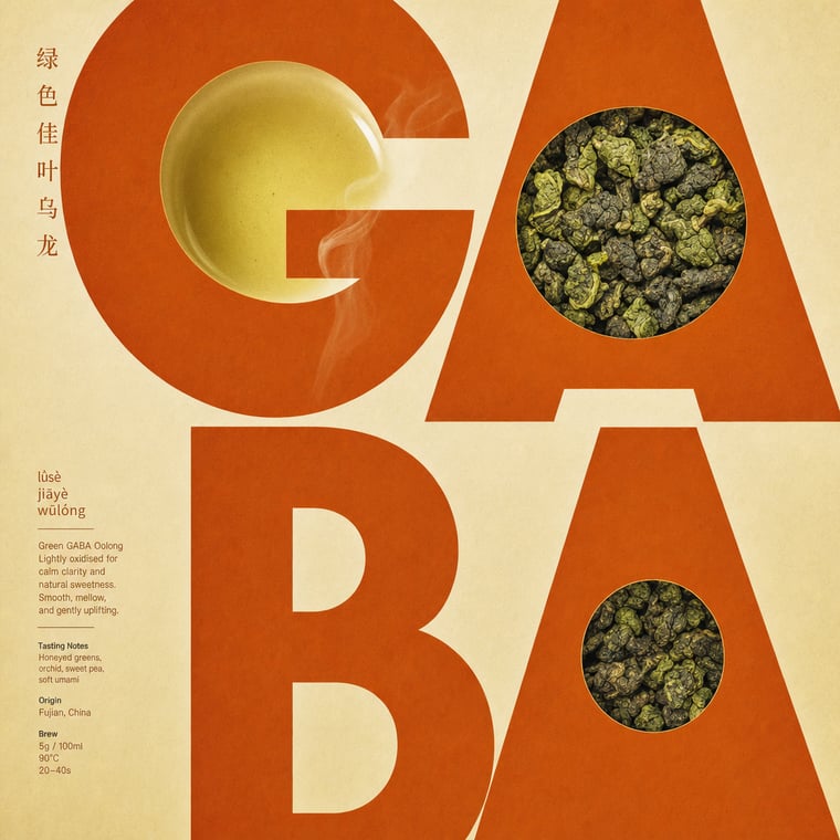 The design — Green GABA Oolong