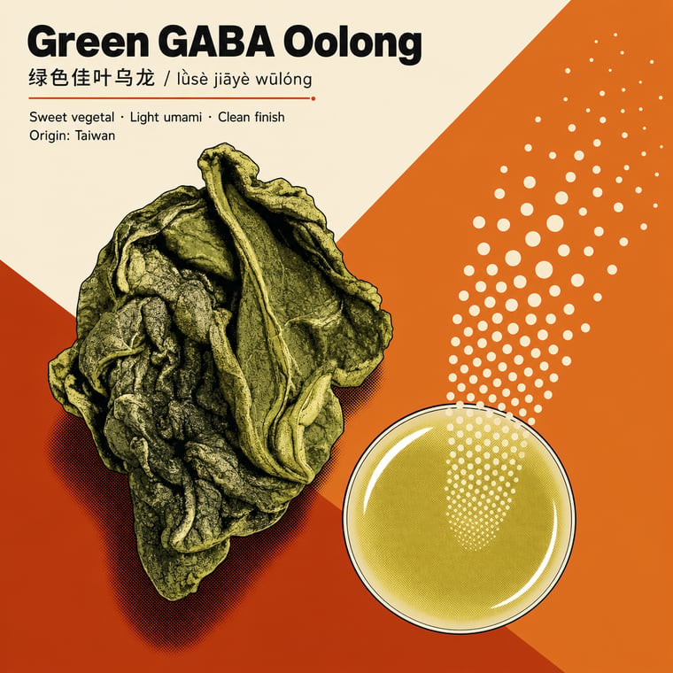The design — Green GABA Oolong