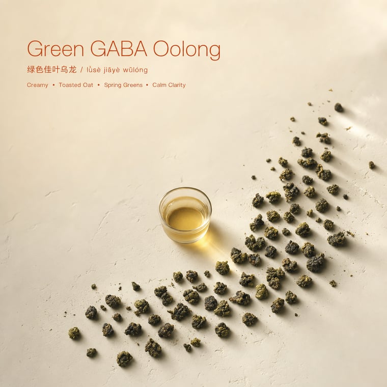 The design — Green GABA Oolong