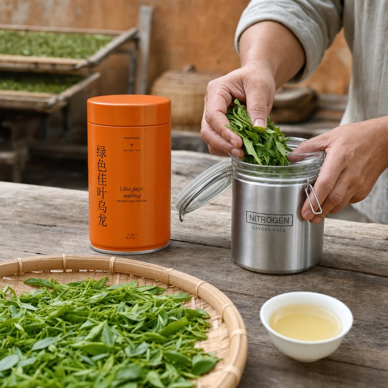 The design — Green GABA Oolong