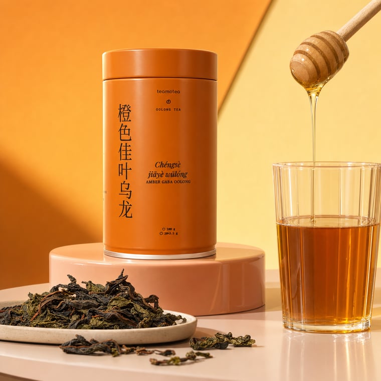 The design — Amber GABA Oolong