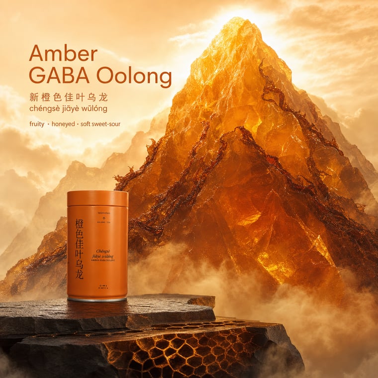 The design — Amber GABA Oolong