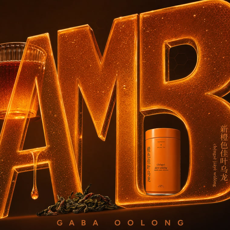 The design — Amber GABA Oolong