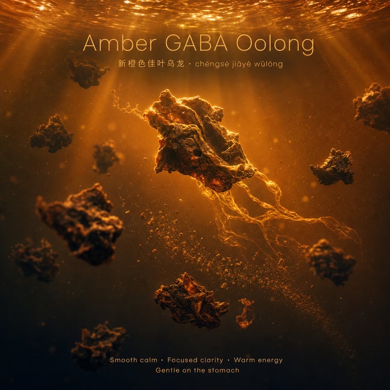 The design — Amber GABA Oolong