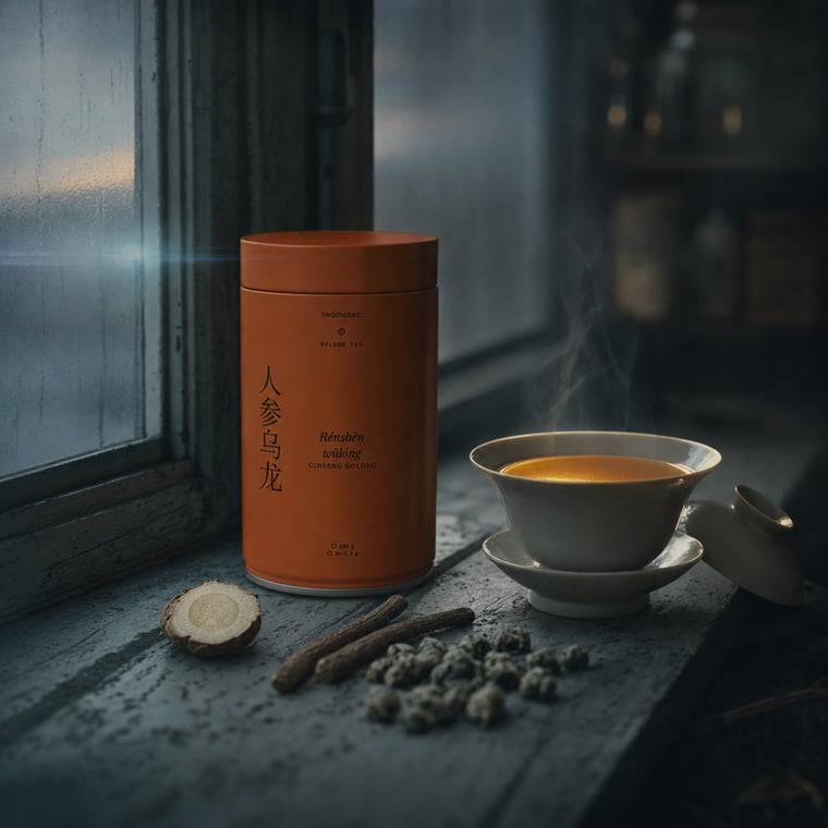 The design — Ginseng Oolong