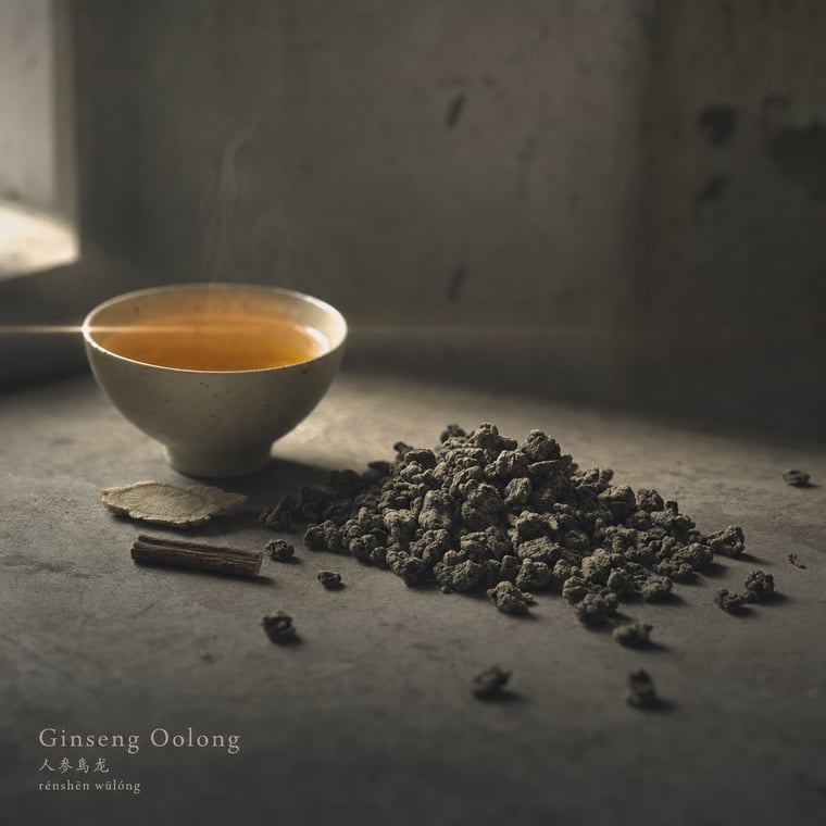 The design — Ginseng Oolong