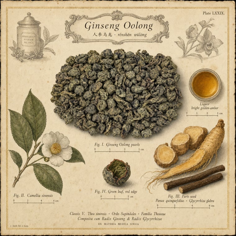 The design — Ginseng Oolong