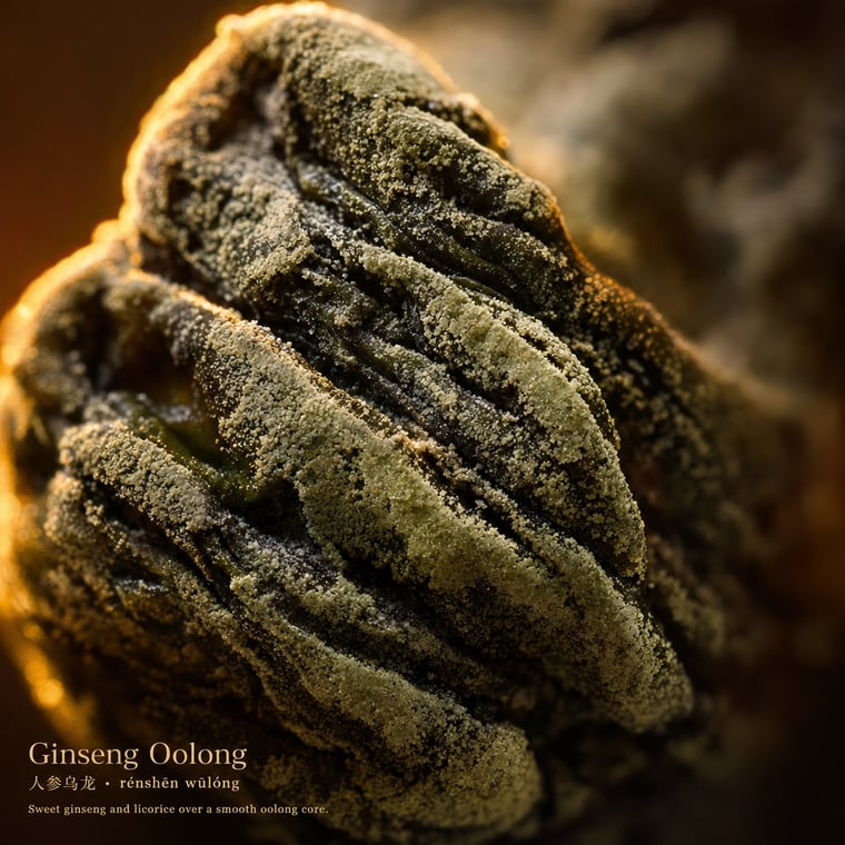 The design — Ginseng Oolong