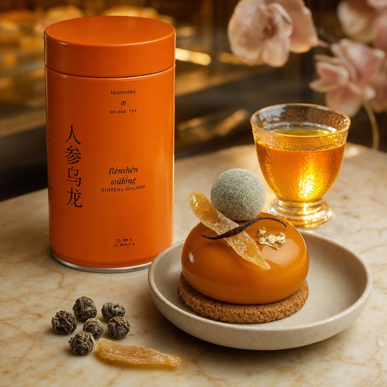 The design — Ginseng Oolong