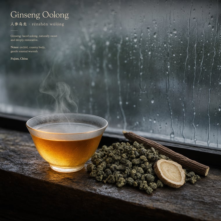 The design — Ginseng Oolong