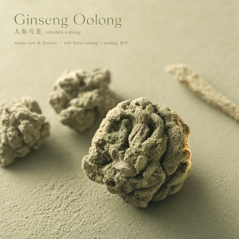 The design — Ginseng Oolong