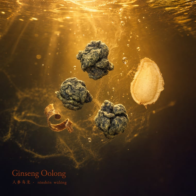 The design — Ginseng Oolong