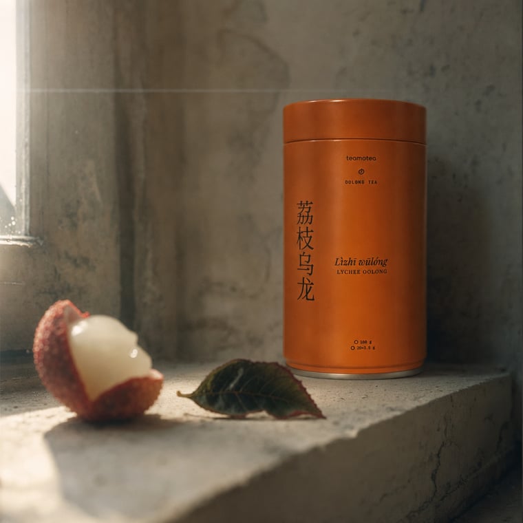 The design — Lychee Oolong