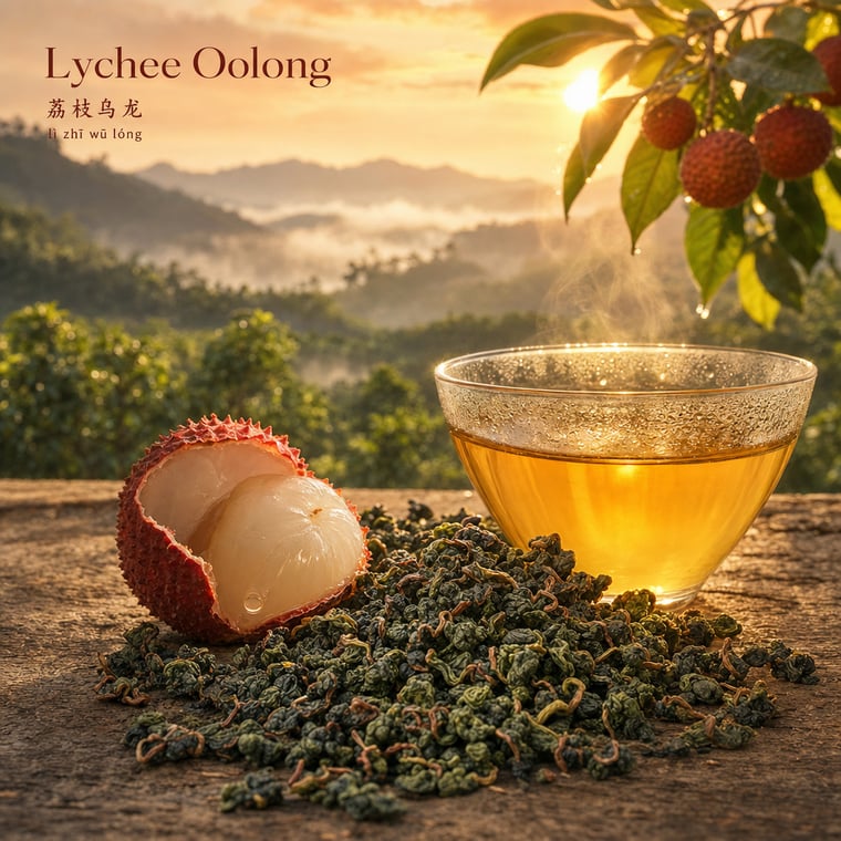 The design — Lychee Oolong