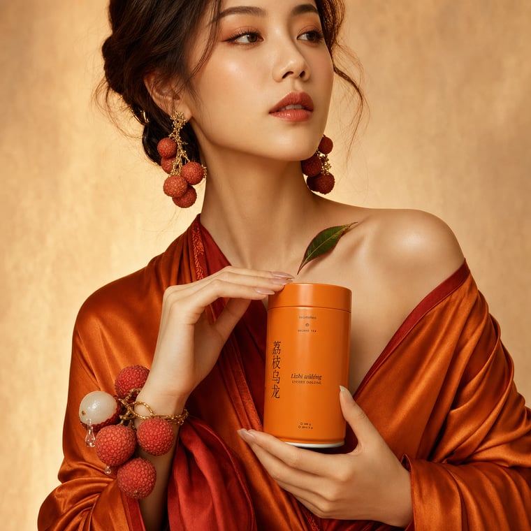 The design — Lychee Oolong