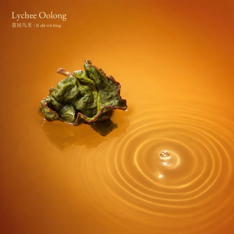 The design — Lychee Oolong