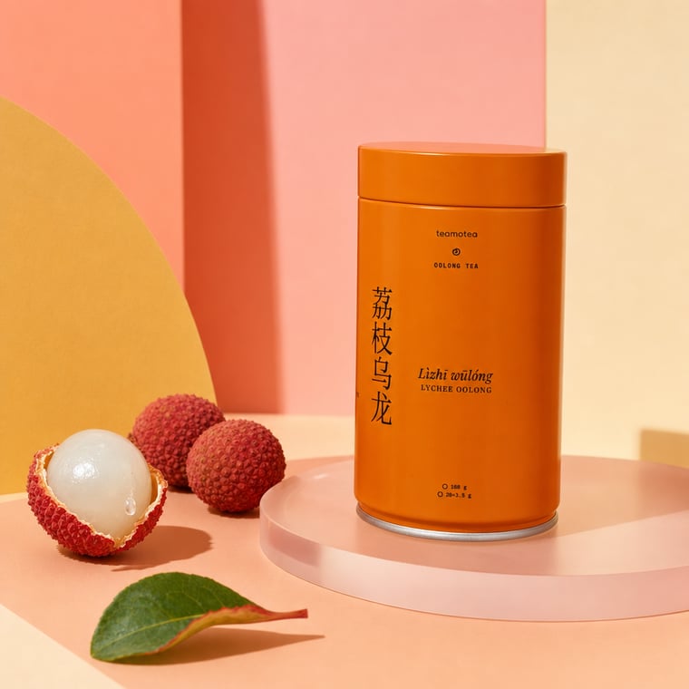 The design — Lychee Oolong