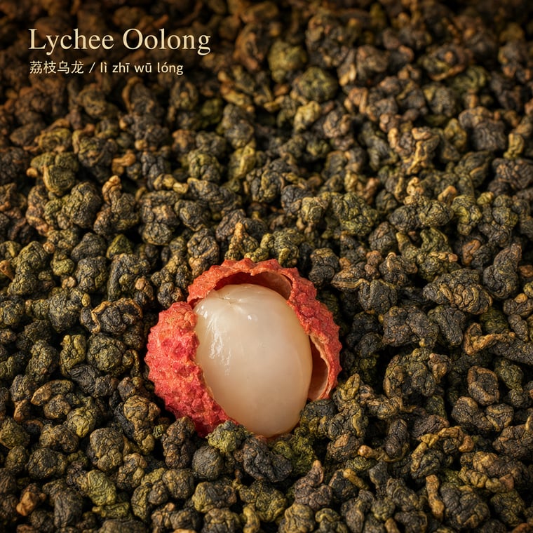 The design — Lychee Oolong
