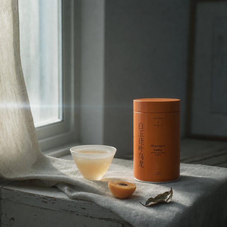 The design — White Jade GABA Oolong