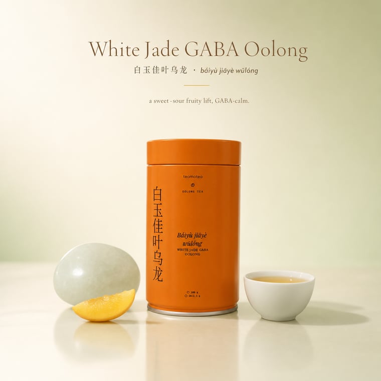 The design — White Jade GABA Oolong
