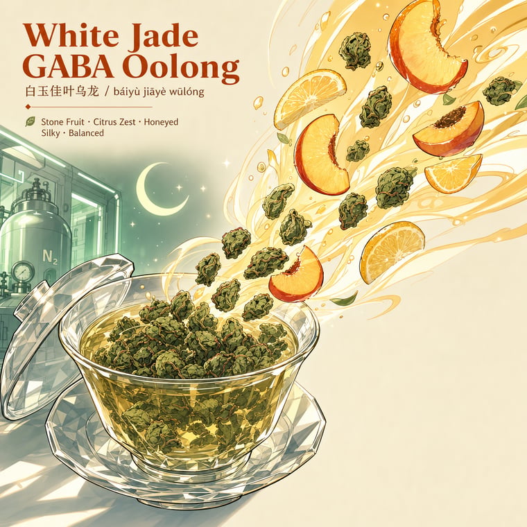 The design — White Jade GABA Oolong