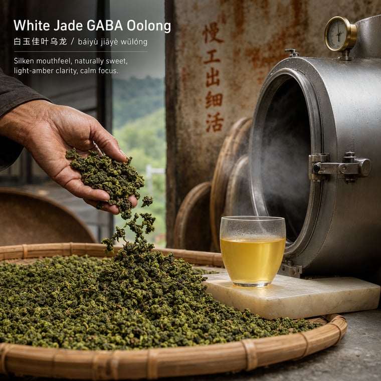 The design — White Jade GABA Oolong
