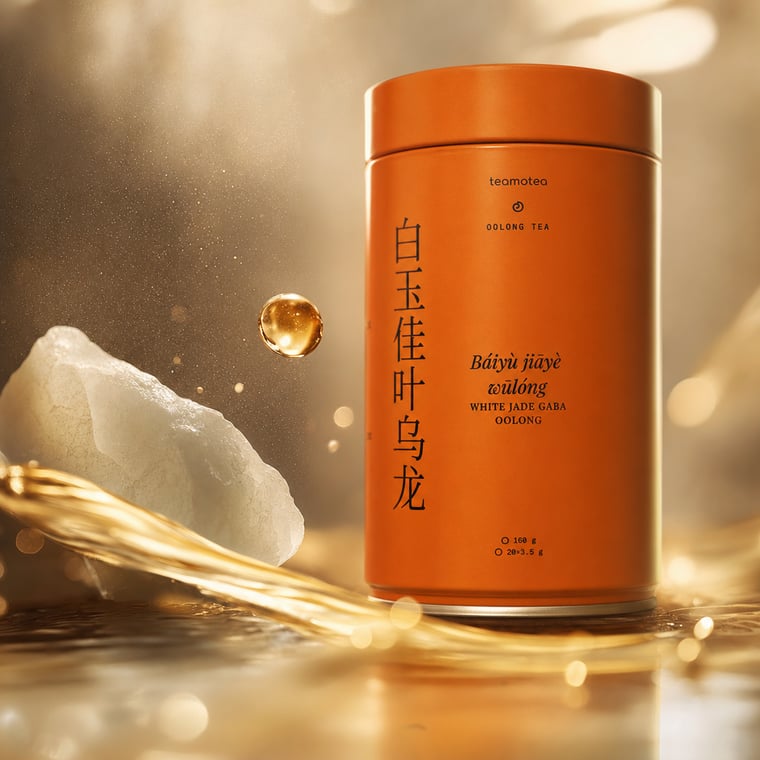 The design — White Jade GABA Oolong