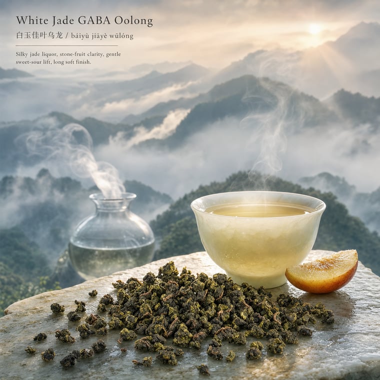 The design — White Jade GABA Oolong