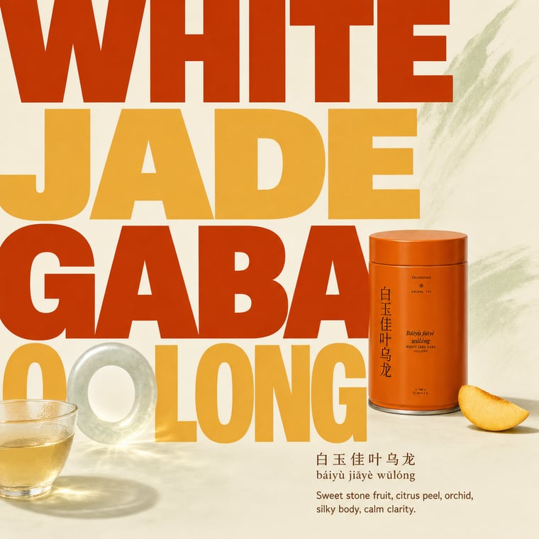 The design — White Jade GABA Oolong