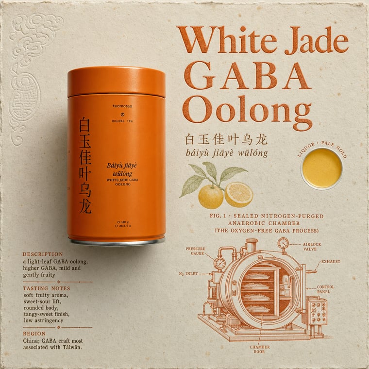 The design — White Jade GABA Oolong