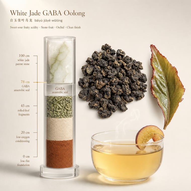 The design — White Jade GABA Oolong
