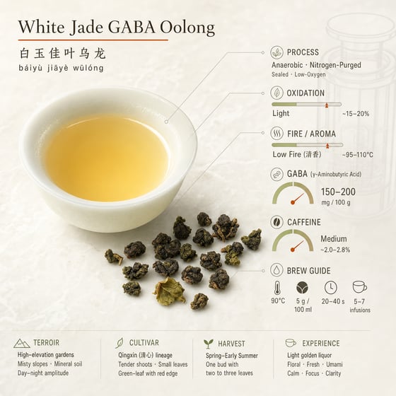 White Jade GABA Oolong