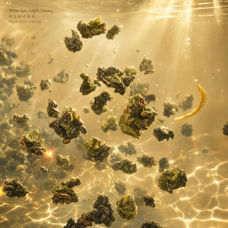 The design — White Jade GABA Oolong