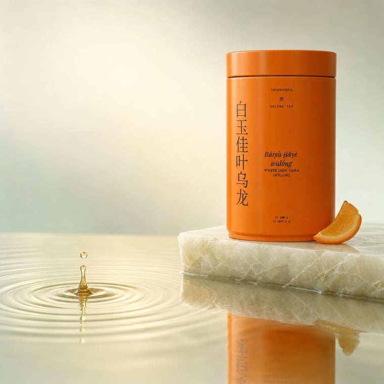 The design — White Jade GABA Oolong