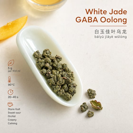 White Jade GABA Oolong