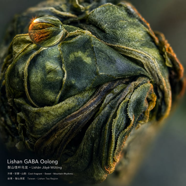 The design — Lishan GABA Oolong