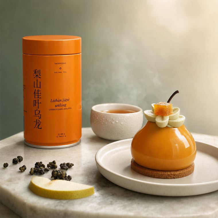 The design — Lishan GABA Oolong