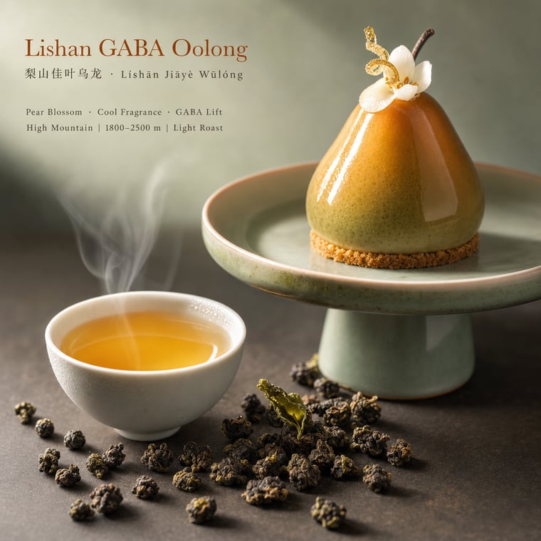 The design — Lishan GABA Oolong