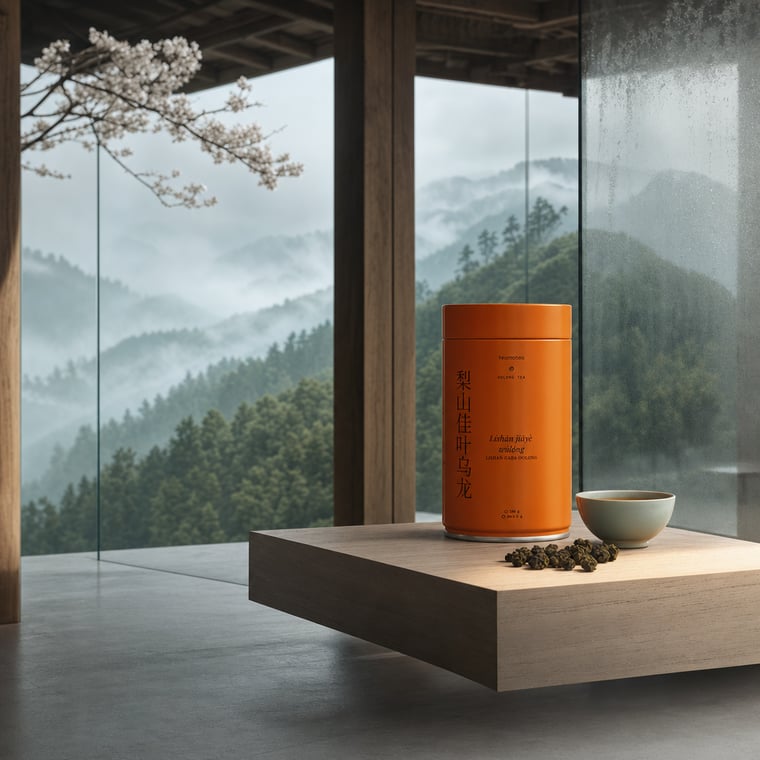 The design — Lishan GABA Oolong
