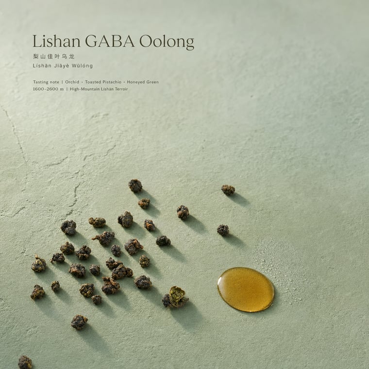 The design — Lishan GABA Oolong