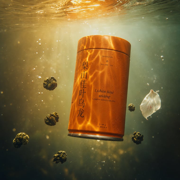 The design — Lishan GABA Oolong