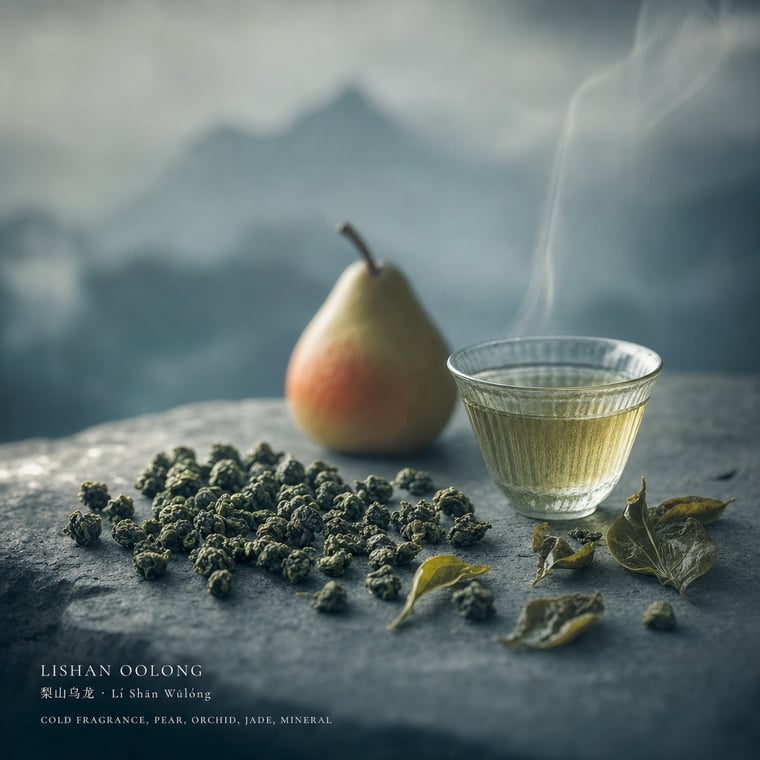 The design — Líshān Oolong