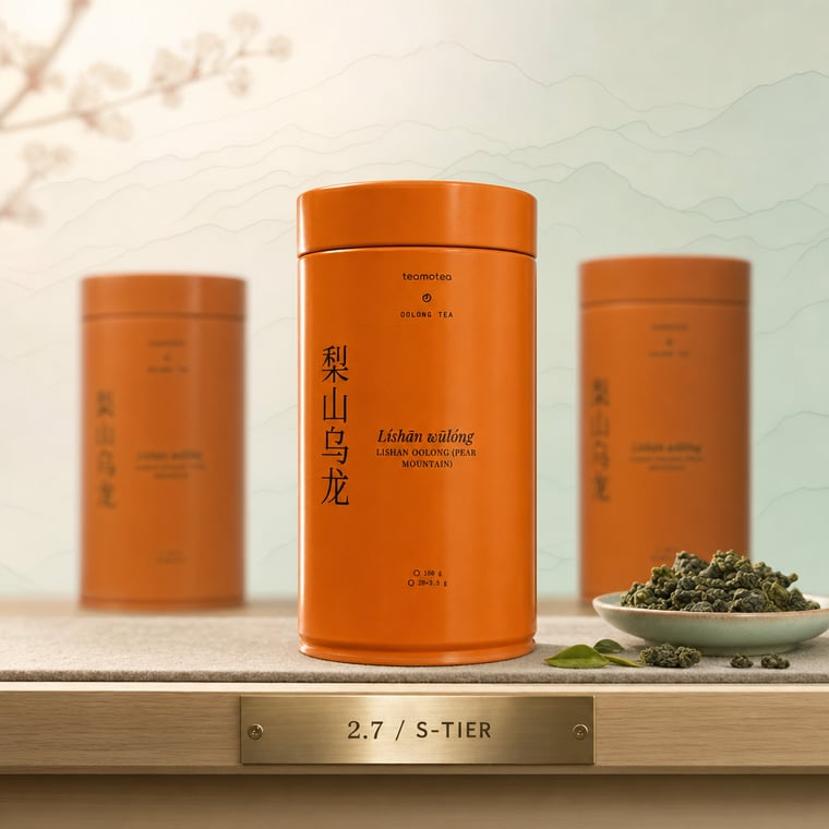The design — Líshān Oolong