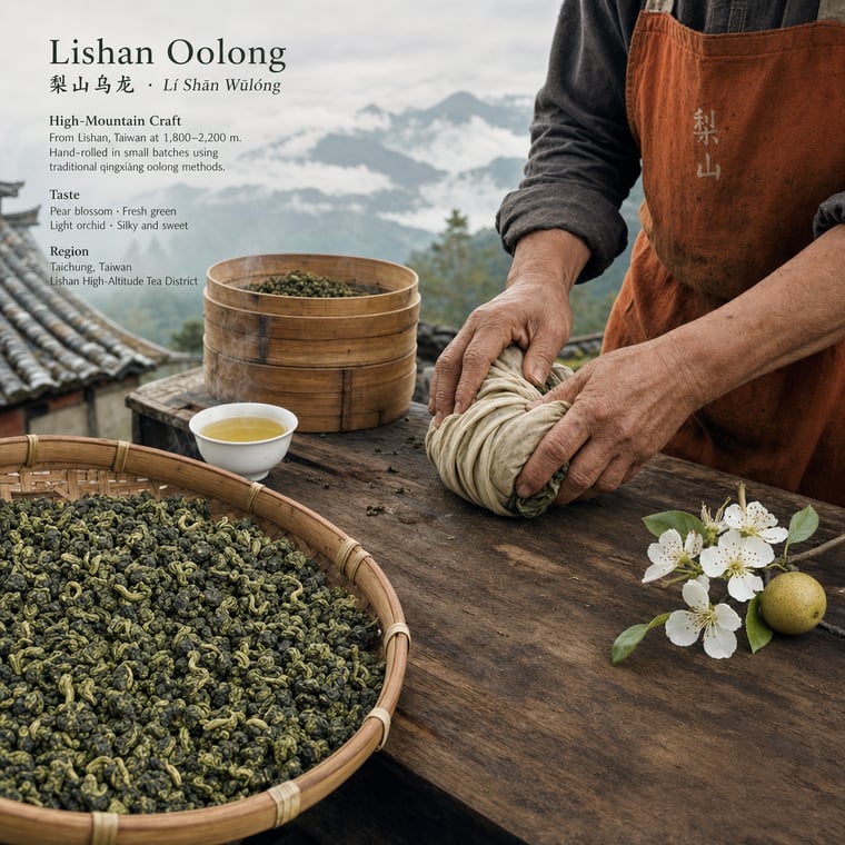The design — Líshān Oolong