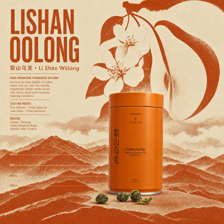 The design — Líshān Oolong